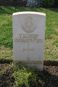 Ismailia War Memorial Cemetery - Daughtrey, Albert